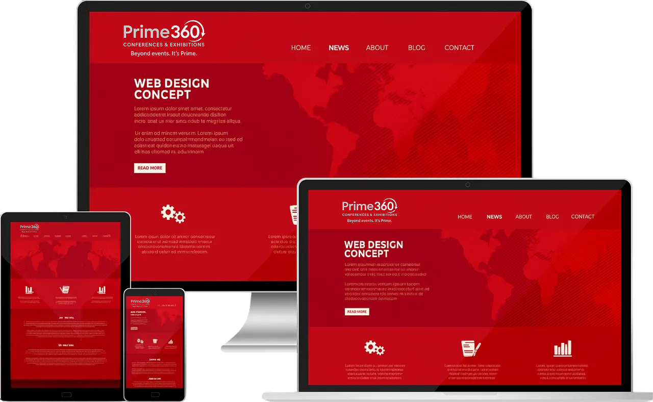 Website Design Mockups